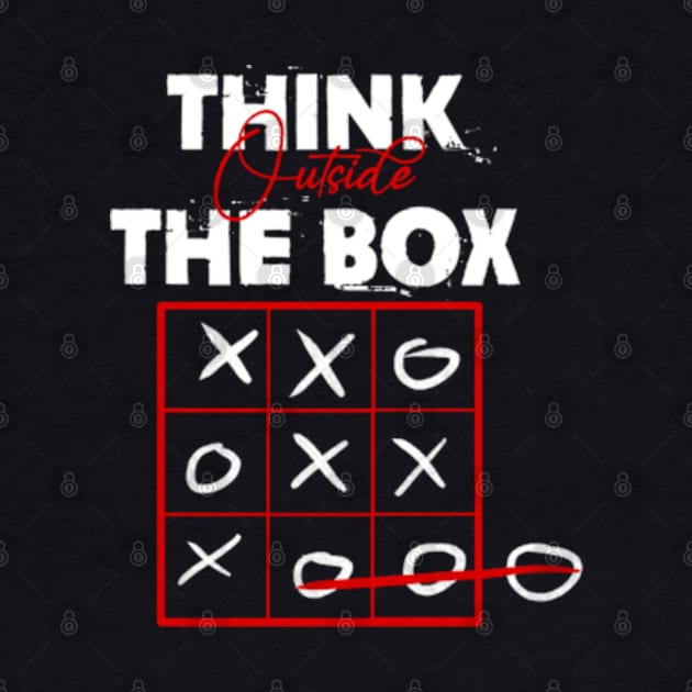 Think outside the box by SAN ART STUDIO 